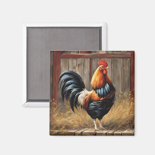 Farmhouse Rooster - Majestic Glory Magnet