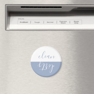 Farmhouse Rustic Blue Kitchen Dishwasher Magnet