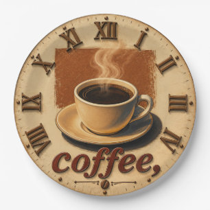 Farmhouse Rustic Vintage Kitchen Coffee Cup Paper Plate