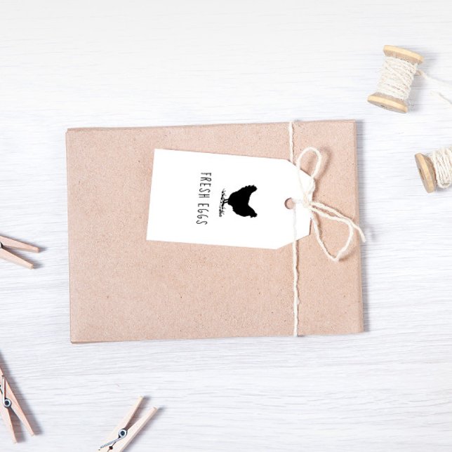 Farmhouse Script Chicken Egg Carton Tag (Creator Uploaded)