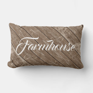 FARMHOUSE SHIPLAP LUMBAR PILLOW