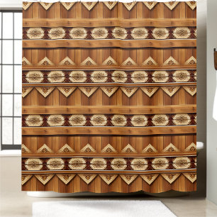 Farmhouse Shower Curtains Style 3