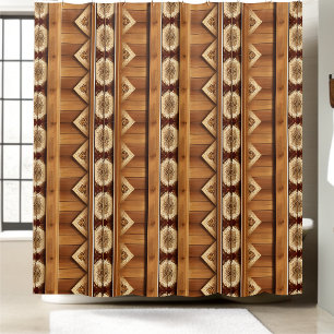 Farmhouse Shower Curtains Style 4