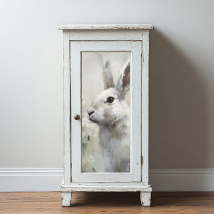 Farmhouse Style Bunny Rabbit Art Decoupage Paper