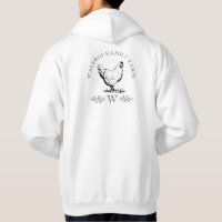 Farmhouse Style Chicken Farm Monogram 