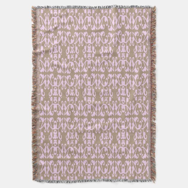 Farmhouse style cosy Throw blanket Coordinate (Front Vertical)