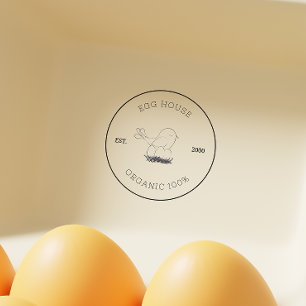 Farmhouse Style Egg Carton Stamp Family Business