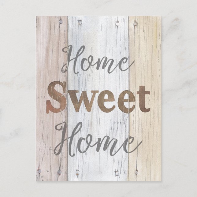 Farmhouse VI | Home Sweet Home Postcard (Front)