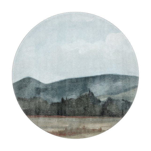 Farmhouse View Cutting Board (Front)