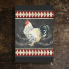 Farmhouse Watercolor Rooster Chalkboard Decoupage