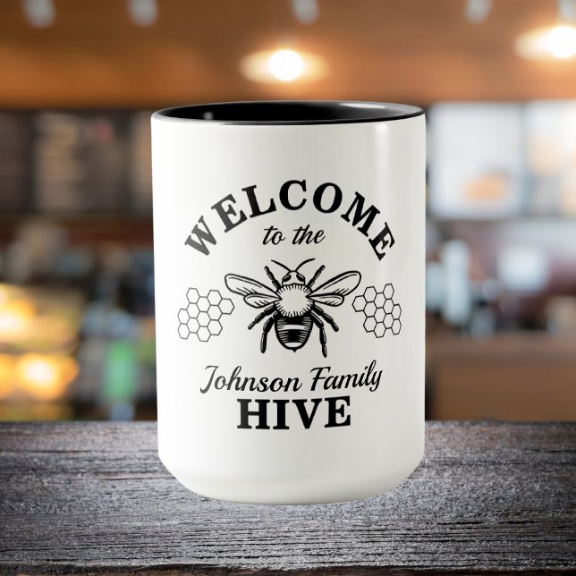 Farmhouse Welcome to Our Bee Hive Coffee Mug (Creator Uploaded)