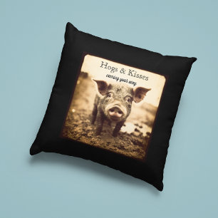 Farmhouse Whispers & Muddy Kisses Custom Cushion