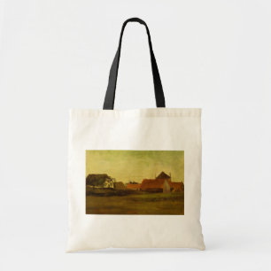Farmhouses in Loosduinen Hague by Vincent van Gogh Tote Bag