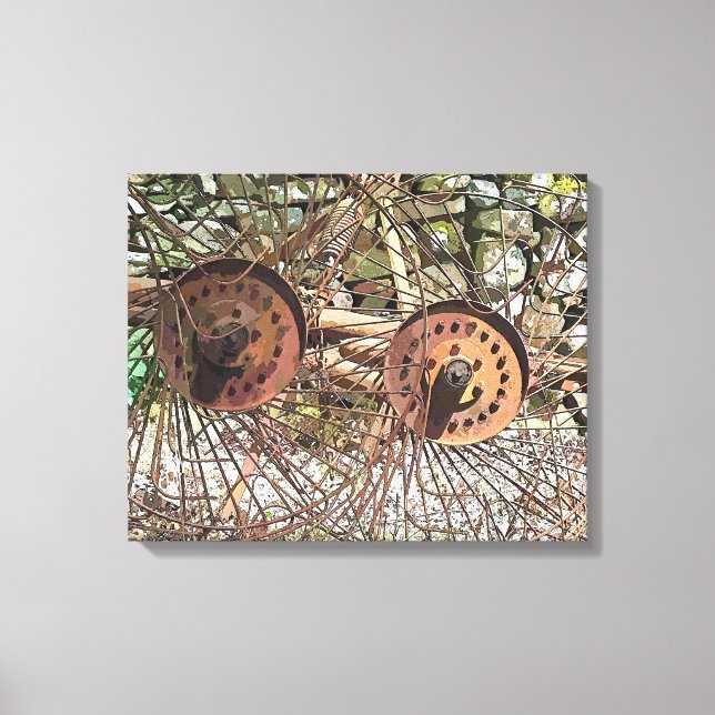 FARMING CANVAS PRINT (Front)