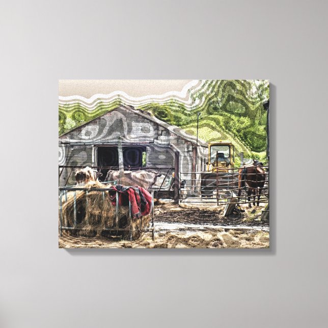FARMING CANVAS PRINT (Front)