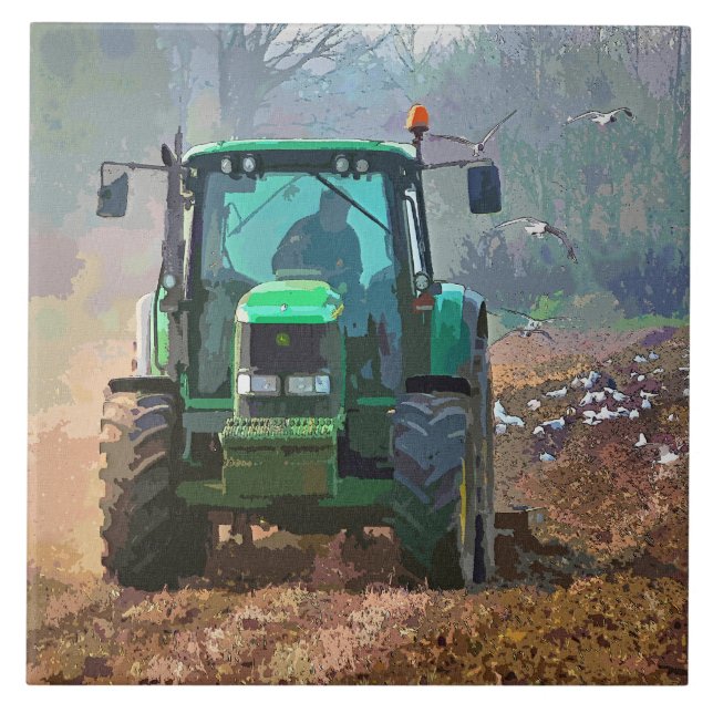 FARMING CERAMIC TILE (Front)