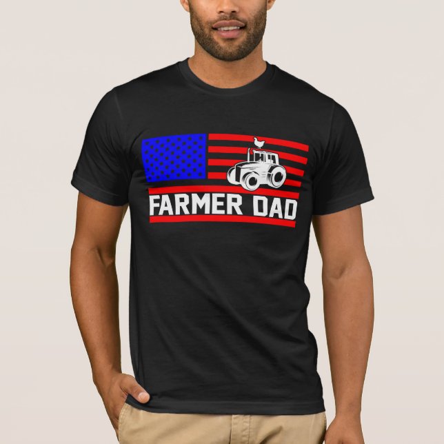Farming Dad T-Shirt (Front)