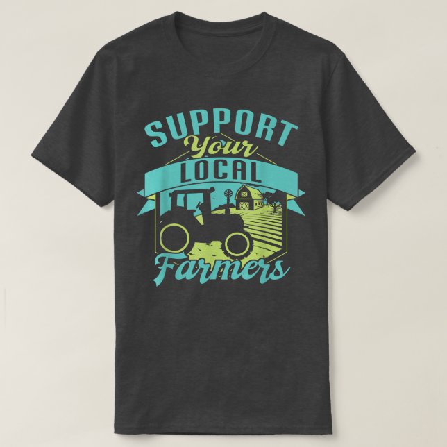 Farming Farm Owner Farmer  T-Shirt (Design Front)