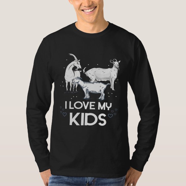 Farming Farmer Goat T-Shirt (Front)