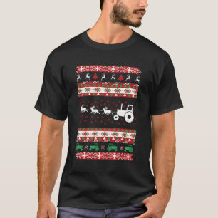 Farming Farmer Tractor Ugly T-Shirt