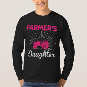 Farming Farmers Daughter Chicken T-Shirt