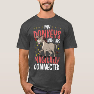 Farming Funny Donkey Lover Farmer Farm Animal Donk T-Shirt