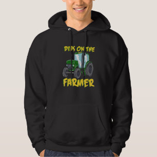 Farming Husband Wife Love - Tractor - Dibs On The Hoodie