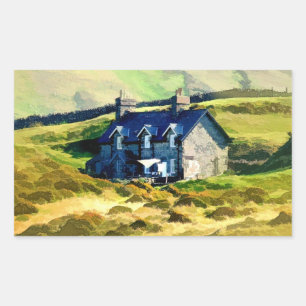 FARMING RECTANGULAR STICKER