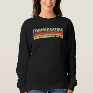 FARMINGDALE NY NEW YORK Funny City Home Roots Gift Sweatshirt