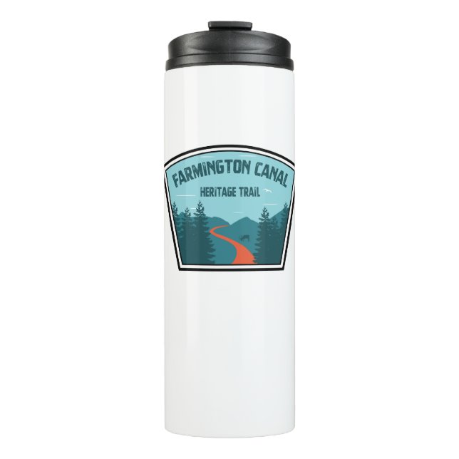 Farmington Canal Heritage Trail Thermal Tumbler (Front)