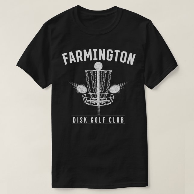 Farmington Disc Golf Club Golfer New Mexico Disc G T-Shirt (Design Front)