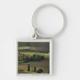 Farmland around Montepulciano, Tuscany, Italy Key Ring