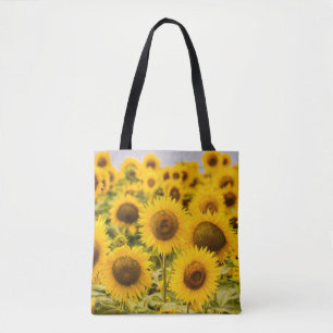 Farms   A Sunflower Field Tote Bag