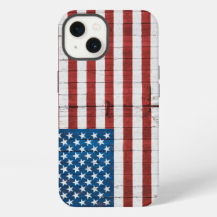 Farms American Flag Barn Mural iPhone 13 Case