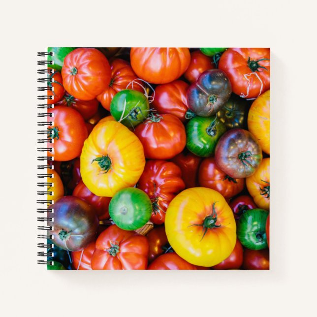 Farms | Colorful Tomato Harvest Notebook (Front)