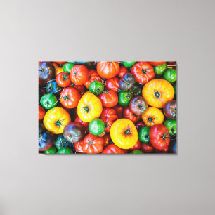 Farms   Colourful Tomato Harvest Canvas Print