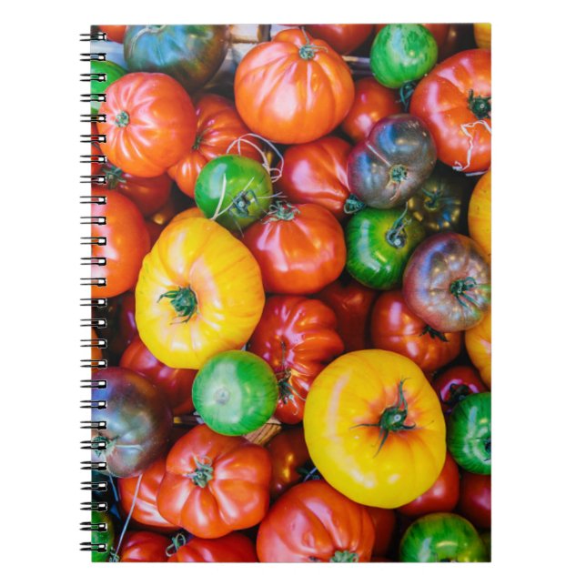 Farms | Colourful Tomato Harvest Notebook (Front)