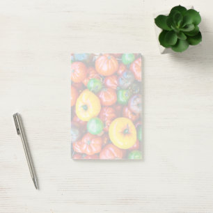 Farms   Colourful Tomato Harvest Post-it Notes