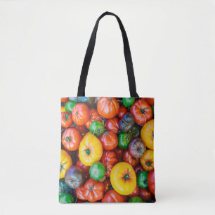Farms Colourful Tomato Harvest Tote Bag