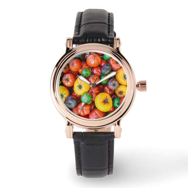 Farms | Colourful Tomato Harvest Watch (Front)
