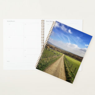 Farms English Countryside Dirt Road Planner