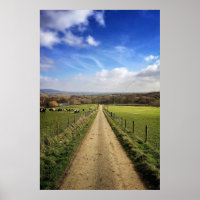Farms | English Countryside Dirt Road