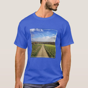 Farms   English Countryside Dirt Road T-Shirt