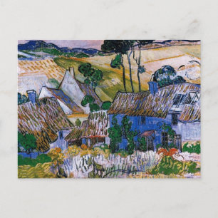 Farms near Auvers by Vincent van Gogh Postcard