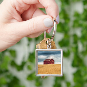Farms Old Red Barn Key Ring