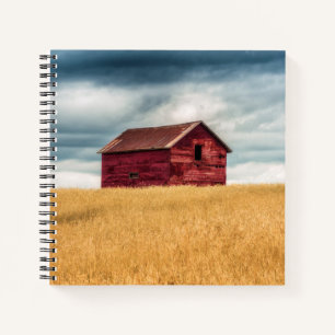 Farms Old Red Barn Notebook