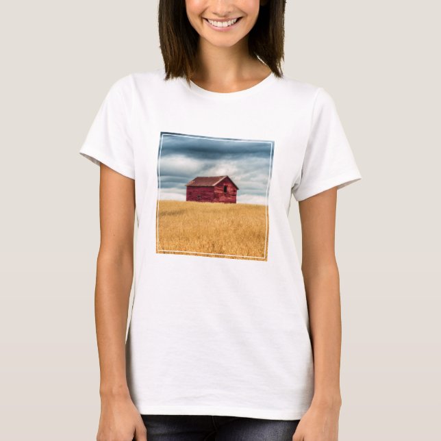 Farms | Old Red Barn T-Shirt (Front)