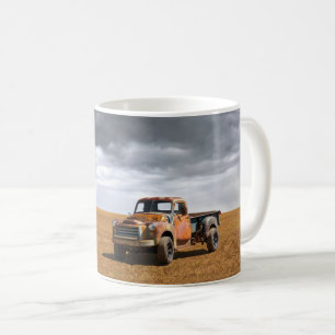 Farms Old Truck in Field Coffee Mug