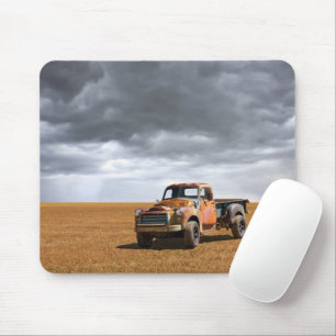 Farms   Old Truck in Field Mouse Pad