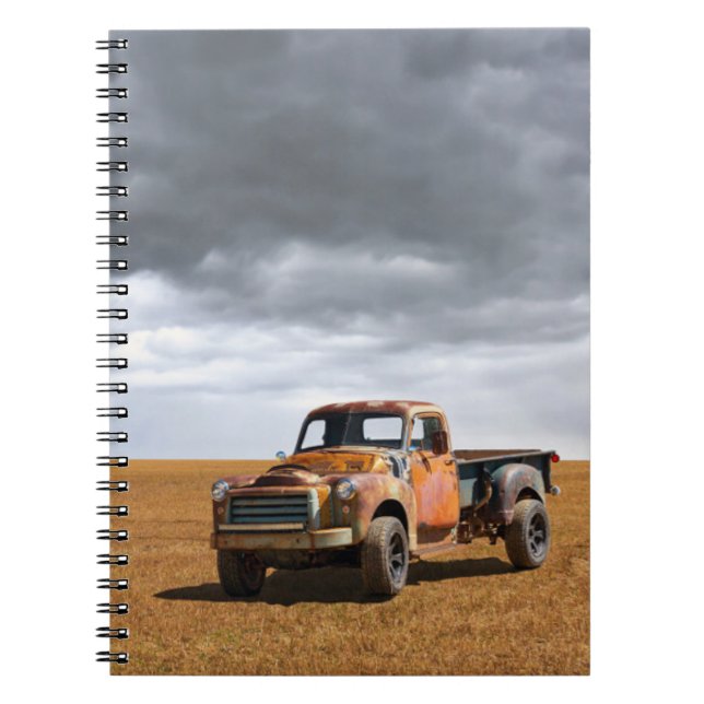 Farms | Old Truck in Field Notebook (Front)